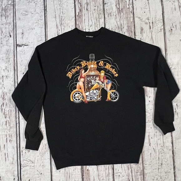 Vintage Daytona Beach Florida Bike Week 2006 Motorcycle Biker Sweatshirt - Picture 1 of 10